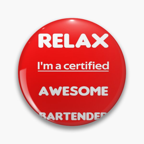 Item preview, Bartender Certified Awesome Job  designed and sold by rachidhaz.