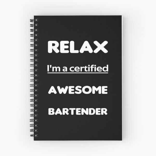 Item preview, Bartender Certified Awesome Job  designed and sold by rachidhaz.