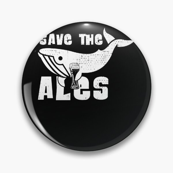 Item preview, Ale Saves Whales Beer Funny Sayings Gift Idea designed and sold by Kuma518.