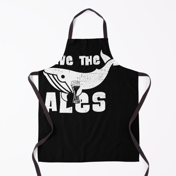 Item preview, Ale Saves Whales Beer Funny Sayings Gift Idea designed and sold by Kuma518.