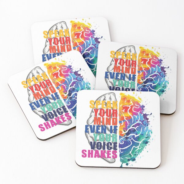 Item preview, R.B.G Speak Your Mind Even If Your Voice Shakes designed and sold by texturelux.