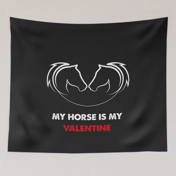 Item preview, My Horse Is My Valentine designed and sold by MGHdesign.