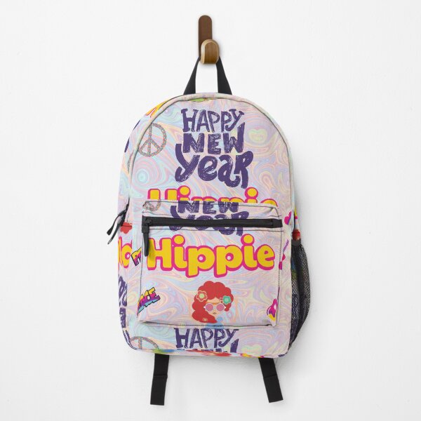 Item preview, Happy New Year Hippy Retro / Happy New Month Hippy designed and sold by haRexia.