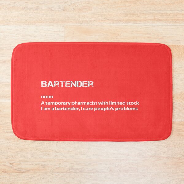 Item preview, Funny Definition Bartender designed and sold by rachidhaz.