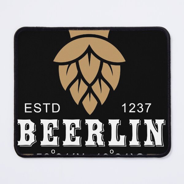 Item preview, Berlin Coordinates Pun Drink Beer Gift designed and sold by Kuma518.