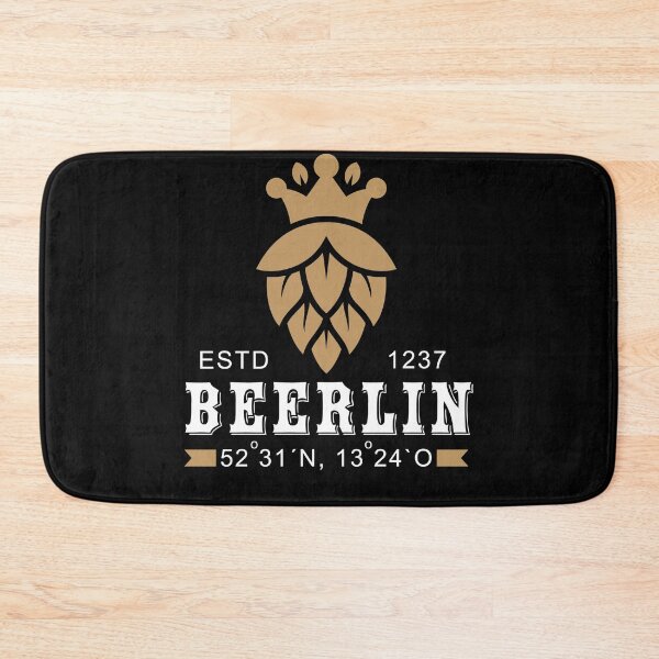 Item preview, Berlin Coordinates Pun Drink Beer Gift designed and sold by Kuma518.
