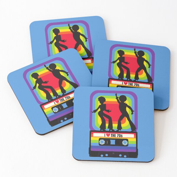 Item preview, I Love the 70s Retro designed and sold by ChelleCreate.
