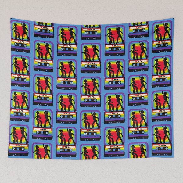 Item preview, I Love the 70s Retro designed and sold by ChelleCreate.