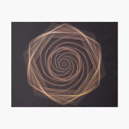 Abstract Rose Galeriedruck