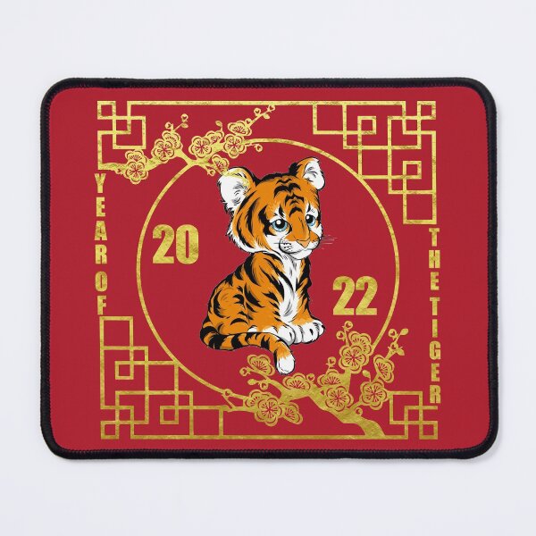 Item preview, Cute kawaii tiger for the chinese tiger new year 2022 designed and sold by Byfab.