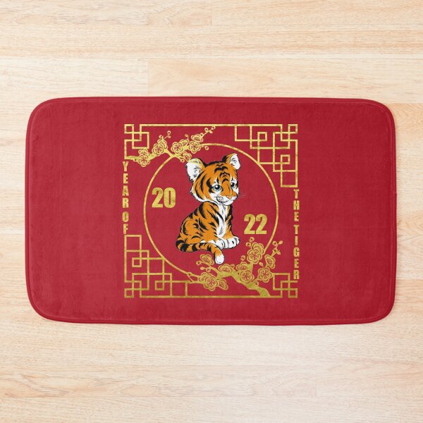 Item preview, Cute kawaii tiger for the chinese tiger new year 2022 designed and sold by Byfab.