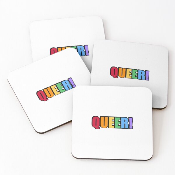 Item preview, QUEER rainbow colors  designed and sold by Inspirationmotivation.