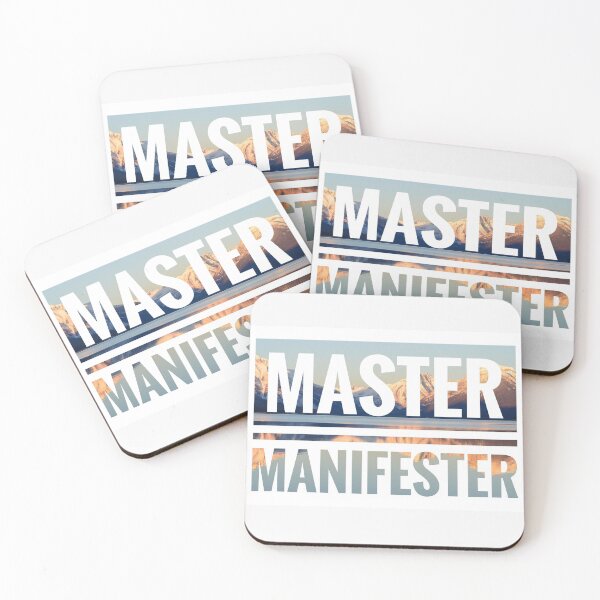 Item preview, Master manifester, motivation quotes designed and sold by Lost Highway Horror..