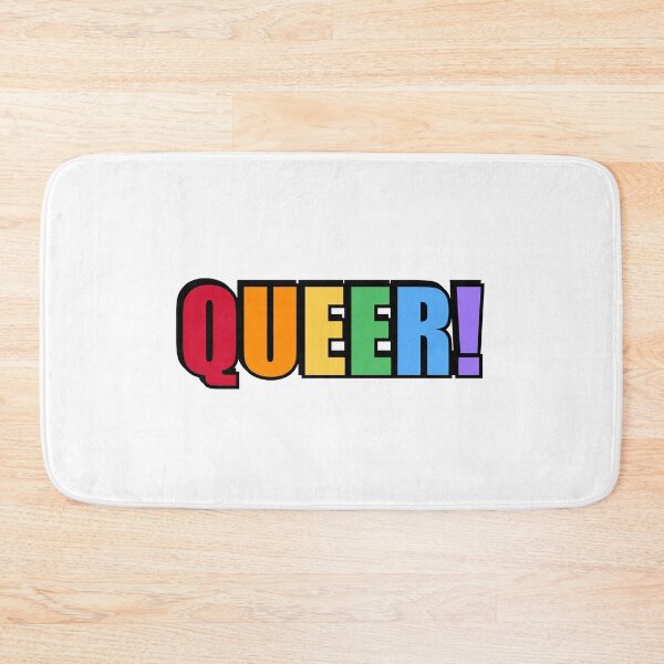 Item preview, QUEER rainbow colors  designed and sold by Inspirationmotivation.