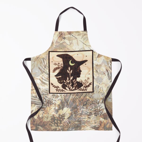 Item preview, Harvest Witch Woodburn designed and sold by MoodyMuseArt.