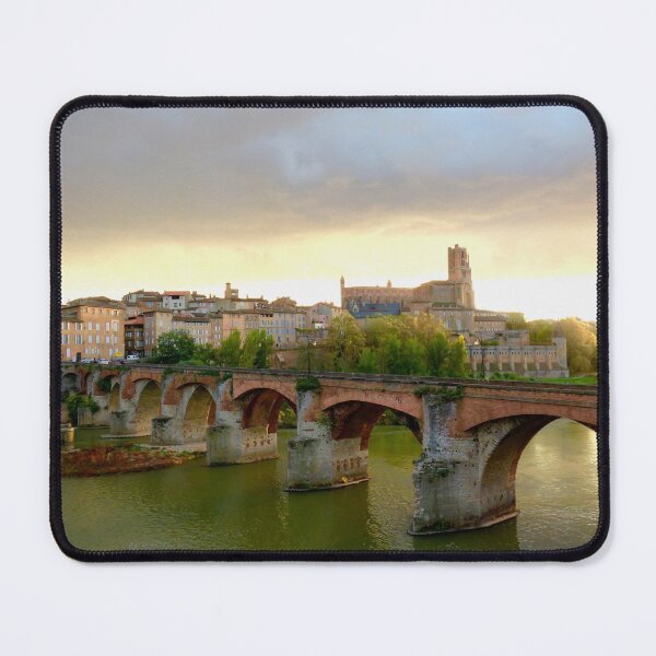 Item preview, The city of Albi, France and the old bridge designed and sold by AHELENE.