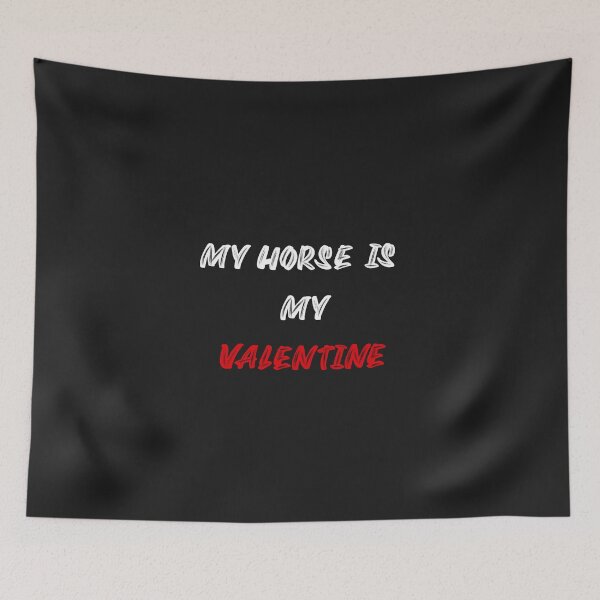 Item preview, My Horse Is My Valentine designed and sold by MGHdesign.