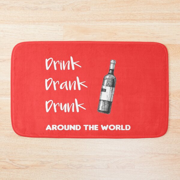 Item preview, Funny Distress Drink Drank Drunk Around The World  designed and sold by rachidhaz.