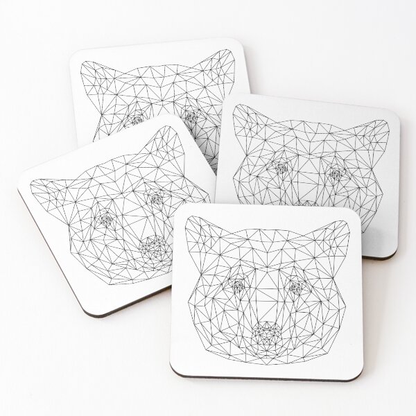 Item preview, Geometric Bear designed and sold by Norddict.