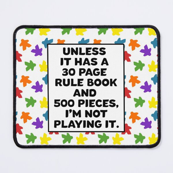Item preview, Funny Board Game Geek Saying designed and sold by Milizabeth.
