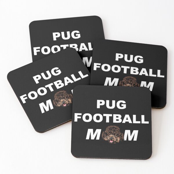 Item preview, Pug Football mom typography funny saying design. designed and sold by SamRVstore.