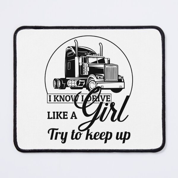 Item preview, Female trucker designed and sold by TINASTORESHOPE.