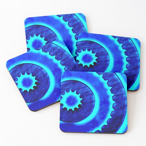 Item preview, Wooden Blue Cogs designed and sold by Tovers.