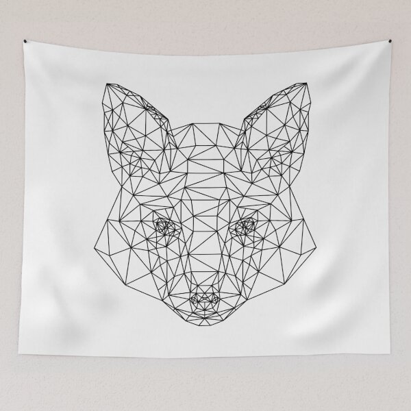 Artikelvorschau, Geometrischer Fuchs entworfen und verkauft von Norddict.