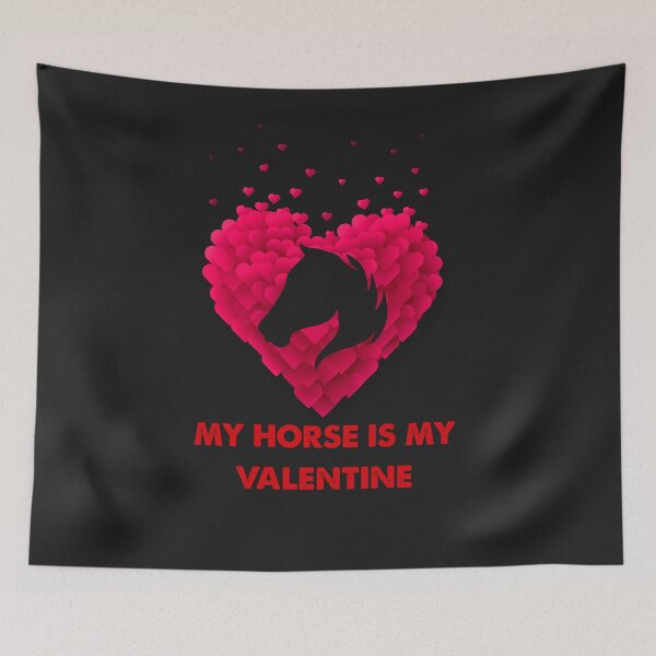 Item preview, My Horse Is My Valentine designed and sold by MGHdesign.