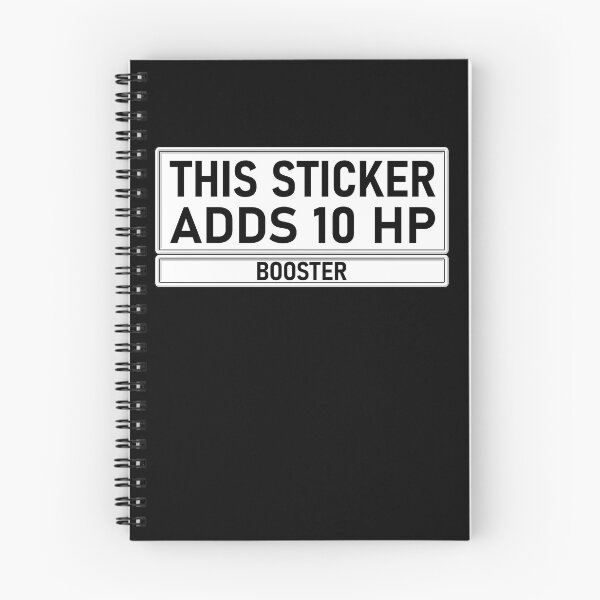Item preview, This Sticker Adds 10 HP Funny Joke Sticker 10 Horsepower More Booster designed and sold by pa02-designs.
