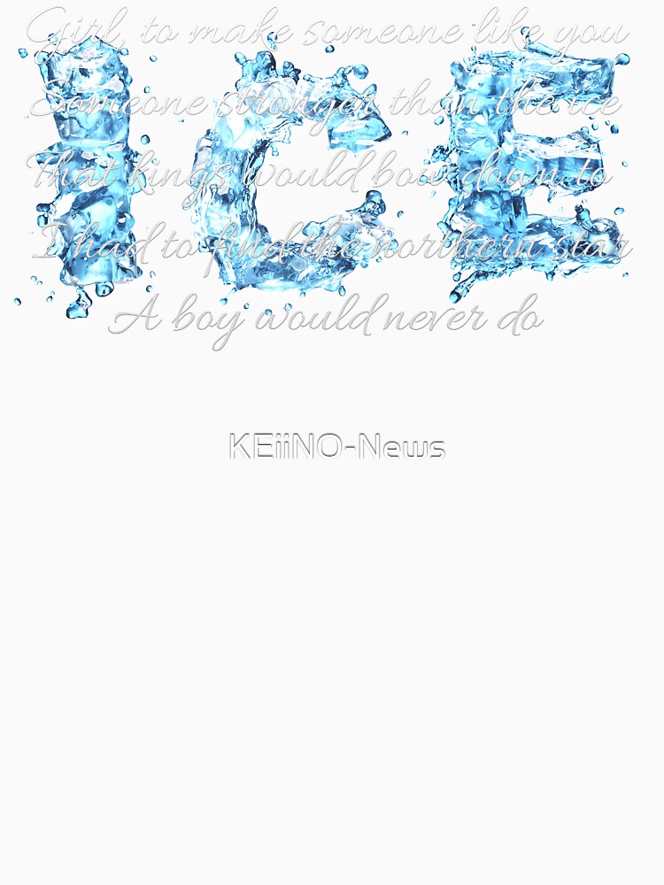 Thumbnail 7 of 7, Classic T-Shirt, Stronger than the Ice #1. Produced by KEiiNO NEWS for KEiiNO Fan Group Official. designed and sold by KEiiNO-News.