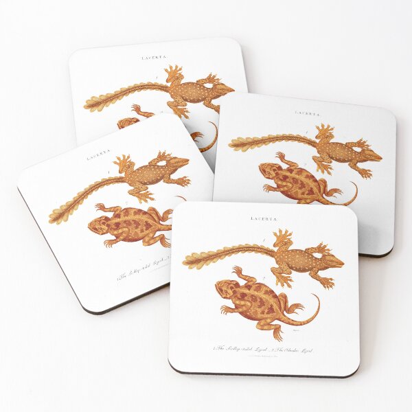 Item preview, Antique Georgian illustration lizard print designed and sold by CoreImaging.