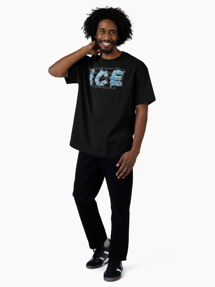 Thumbnail 4 of 7, Oversized T-Shirt, Stronger than the Ice. Unbreakable. Produced by KEiiNO NEWS for KEiiNO Fan Group Official. designed and sold by KEiiNO-News.