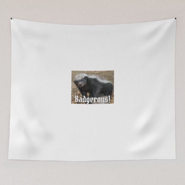 Item preview, Badgers are Dangerous or BADGEROUS  designed and sold by Putty1981.