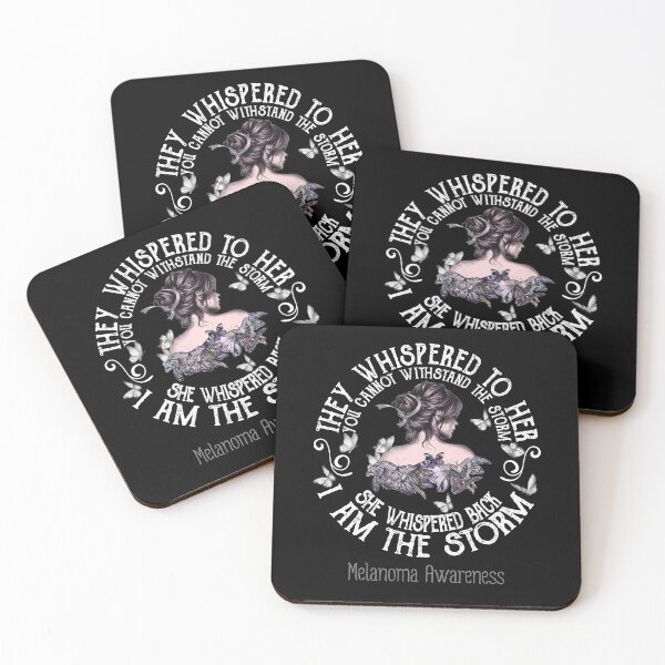 Item preview, Women Melanoma Warrior I Am The Storm designed and sold by Grooffos.