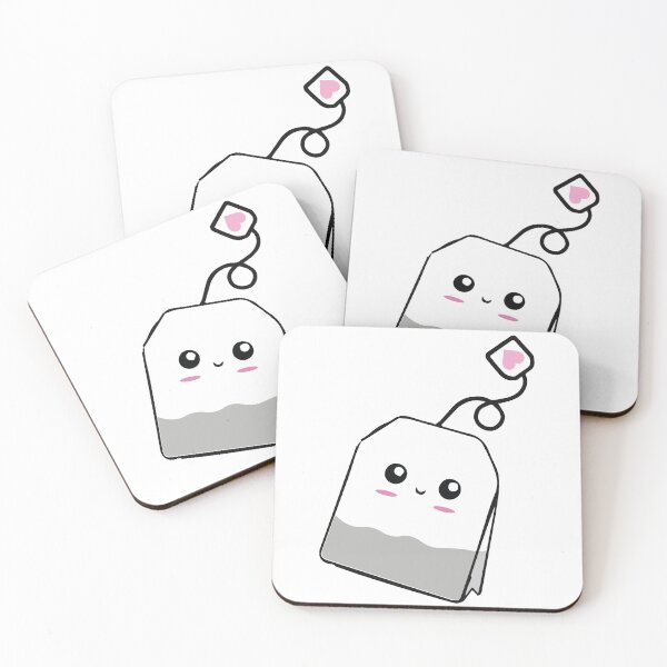Item preview, Funny kawaii cute Teabag  designed and sold by Abziii-Designs.