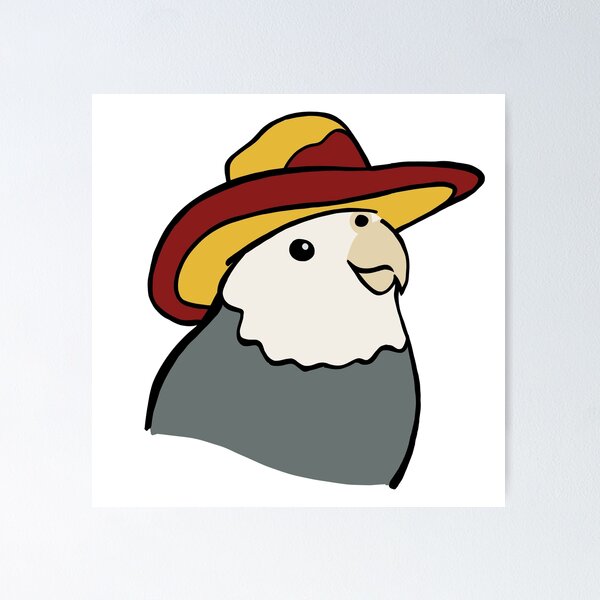 Item preview, pájaro de vaca designed and sold by thirdearprints.