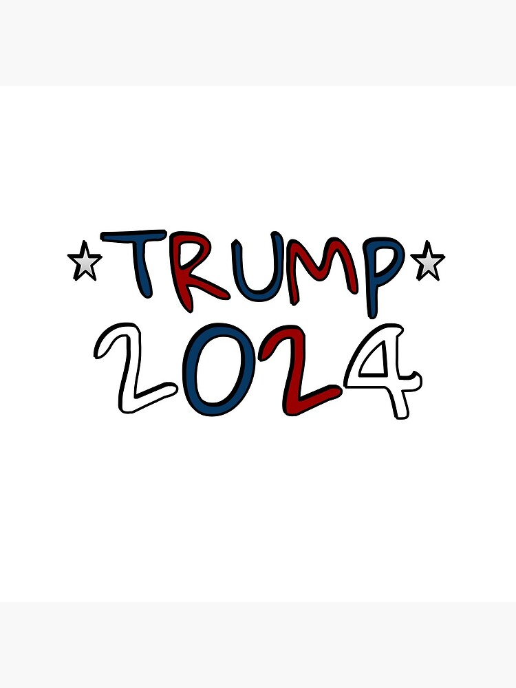 "trump 2024 design with stars " Poster for Sale by westerndesignss