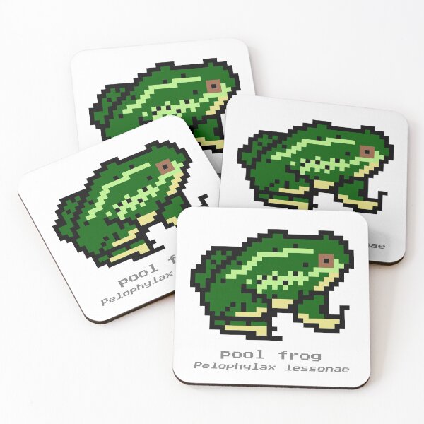 Item preview, Pixel Pool Frog designed and sold by CheesyBugShop.