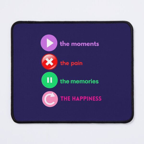 Item preview, Play the moments, Stop the pain, Pause for the memories and replay the happiness!  designed and sold by WithAngela.