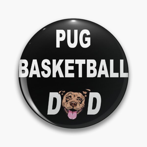 Item preview, Pug basketball dad typography funny saying design. designed and sold by SamRVstore.