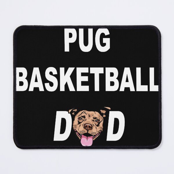 Item preview, Pug basketball dad typography funny saying design. designed and sold by SamRVstore.