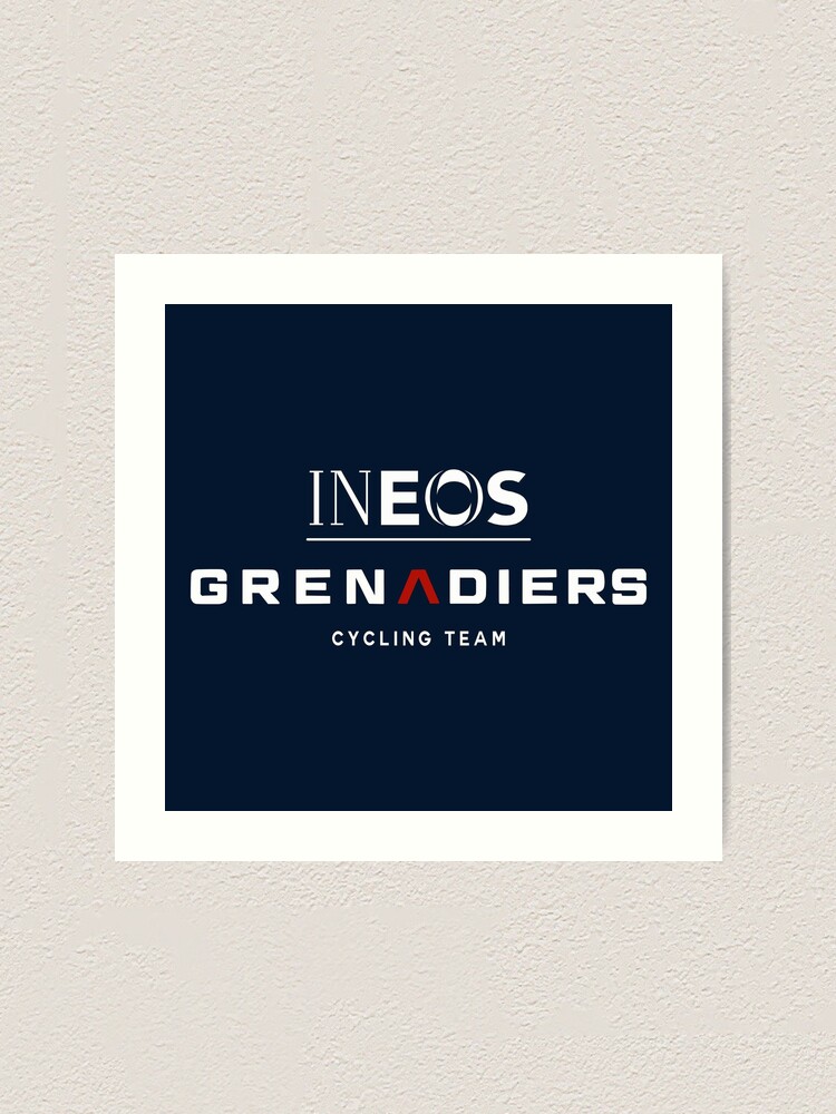 "Ineos Grenadier Cycling Team" Art Print for Sale by yoyadesign Redbubble