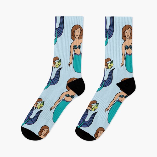 Item preview, Mermaid Illustration designed and sold by murialbezanson.