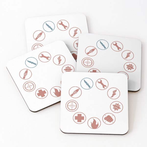 Item preview, TF2 Class icons RED - spy among us designed and sold by Loadout.