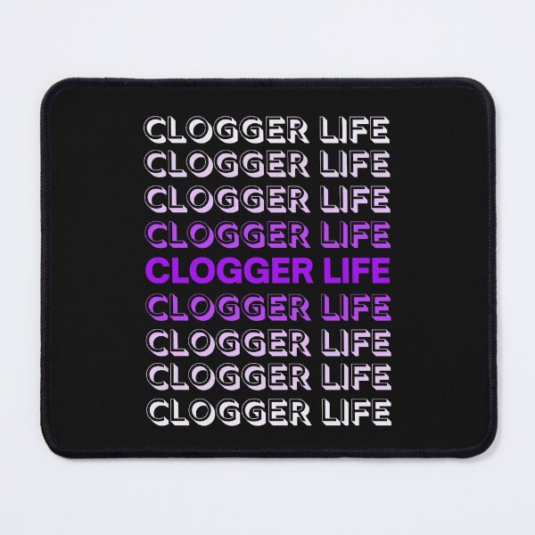 Item preview, Clogger Life repeated, purple designed and sold by SherylThomas223.