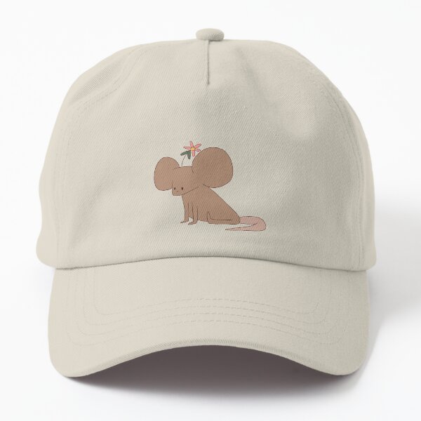 Blumenmaus sitzend Dad Hat