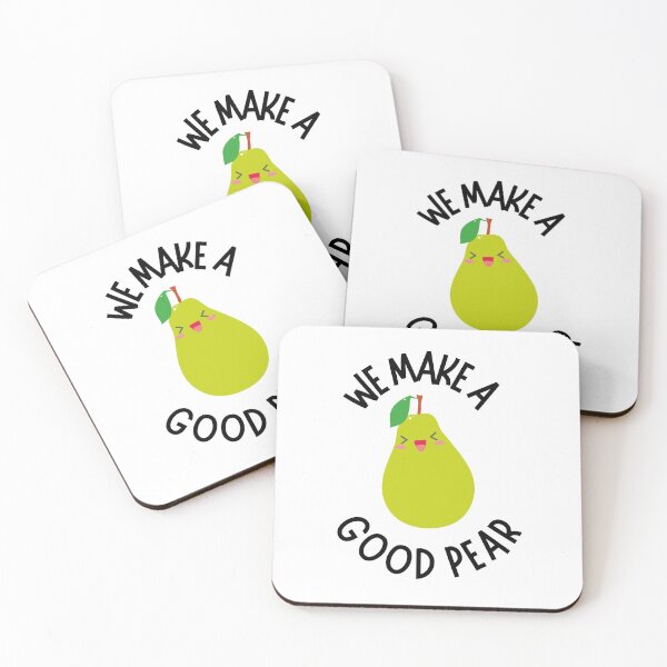Item preview, We Make A Good Pear Valentine Pun designed and sold by Pun Intended.