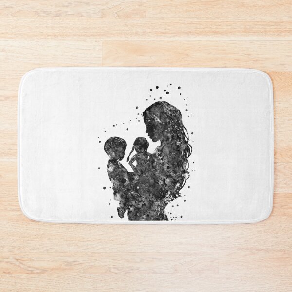 Item preview, Mother with son and daughter designed and sold by Rosaliartbook.