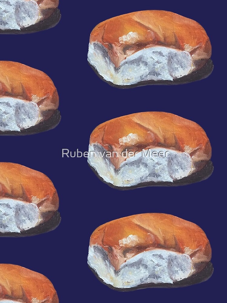 Handpainted bread roll by RubenMeer